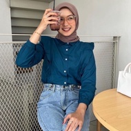 KEMEJA Zia Blouse - Blouse - Women's Blouse - Women's Blouse Tops - Latest Women's Shirt Tops