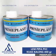 (Box of 12 Klg) PRIMEPLAST PVC Pipe Can Glue PVC Pralon Glue Brush 400 grams Pipe Brush Glue/ PVC Gl