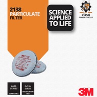 3M PROTECTIVE EQUIPMENT | 2138 3M PARTICULATE FILTER | COMPATIBLE WITH 3M 6000 SERIES