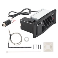 4-Band EQ Equalizer Piezo Pickup for EQ-7545R Pre-Amp Acoustic Guitar Preamp Amplifier Tuner