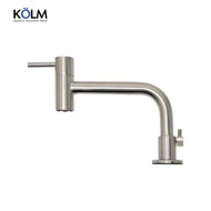 [ KOLM ] KM-2501-77 Hand Basin Cold Tap Stainless Steel, PUB Approved!