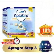 AptaGro Step 3 (1-3years)  1.8kg EXP 3/2025