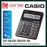 CASIO DS-1B (10 DIGITS) / DS-2B (12 DIGITS) / DS-3B (14 DIGITS) DESKTOP TYPE PRACTICAL CALCULATOR, S