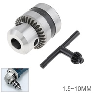 Mini Drill Chuck & Drill Chuck Adapter Micro JTO Taper Mounted Drill Chuck and Wrench W/ Chuck Key