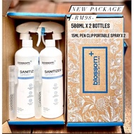 Blossom+ Sanitizer New Package's ~ Personal Space 15ml Pen Sprays Set with Free Gift | 100% Authentic