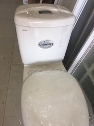 Nắp bồn cầu Sunzin C504 nắp gập êm thay thế vừa cho bồn cầu 504 hãng Linax