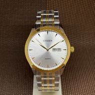 Citizen DZ5014-53A Two-Tone Gold Stainless Steel Analog Quartz Men's Dress Watch