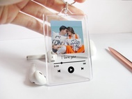 【DIY錄音照片】情侶紀念禮物 音樂播放器鑰匙圈 掃碼聽歌