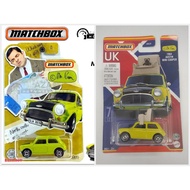 | Diecast Matchbox MINI COOPER Mr Bean Yellow MBX Kids Toy Car Classics Vintage Classic Classic Teddy Bear