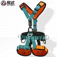 เข็มขัดเซฟตี้แบบเต็มตัว Full Body Harness 5 D-ring ยี่ห้อ : Xinda XD-9583 สีเขียว