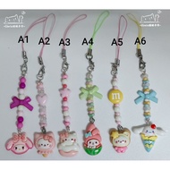 ~Gloria丽璇手作~(现货)手工编织树脂钥匙扣，手机绳,包包、手机挂件礼物。 100%Handmade #keychain #bagcharm #diy