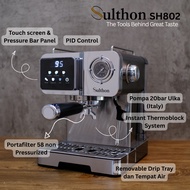 MESIN Sulthon Espresso Machine SH801 - 58mm 20bar Ulka Pump Espresso Coffee Machine