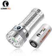 USB Rechargeable flashlight Lumintop Mach Silver transparent outdoor flashlight 26000 lumen turbo 52