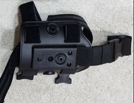 [黑色]-AMOMAX CYTAC 綁腿轉接版 (兼容槍套及彈匣套) 生存遊戲 槍套腿掛
