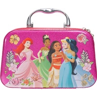 Townley Girl Disney Princess Tiana, Cinderella, Jasmine, Moana and Ariel Fashion Purse Set with Make