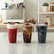 Glass Plastic Cup 16oz | 22oz