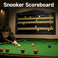 Universal Snooker Scoreboard Snooker Plastic Scoreboard Billiards Plastic Scoreboard Billiard Balls 