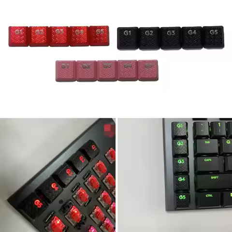 Gaming Keycaps Replacement G1 G2 G3 G4 G5 for Key Covers RGB G815 G915 G813 G913 Mechanical Keyboard