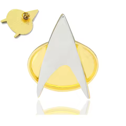 Command Badge Star Costume Trek Pins Science Engineering Medical Starfleet Pins Metal Brooch Hallowe