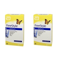 `Abbott Freestyle Optium Blood Glucose Test Strip 100pcs FREE 100pcs Lancets