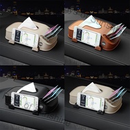 Rays of Sunshine Car Tissue Box Multi-function Mobile Phone Bracket Inserter Auto Tissue Box Contain