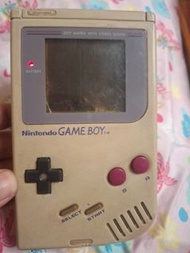 Gameboy 初代 元祖 第1代 灰色 灰機 厚機 著機 有聲音  /畫面液化(皮疍) 不能顯示