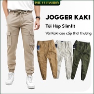 Quần Jogger Nam Quần Jogger Túi Hộp Fashion Vải Kaki Cao Cấp Form Slimfit Đầy Năng Động ( QJG29 )