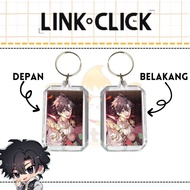 GANTUNGAN /BAGCHARM LINK CLICK KEYCHAIN