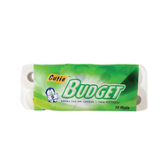 CUTIE 2-Ply Budget Toilet Roll Tissue (10pcs)