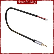 AOTO 3 5mm Male Plugs to Open End Bare Wire for Headsets and Speaker Repair 11 81inch