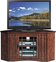 Leick Riley Holliday TV Stand, 46 inches, Mission Oak