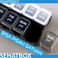 VITAMIN MEDICINE BOX (PCB SEPARATED INDIVIDUALLY) PREMIUM 7 DAYS 7 DAYS 14 DAYS 14 DAYS WEEKLY PILL 