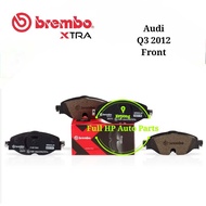 BREMBO XTRA BRAKE PAD FRONT AUDI Q3 2012