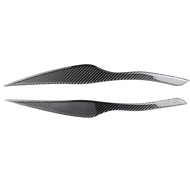 Headlight Cover Sticker Carbon Fiber Headlights Eyebrows Eyelids for 3 Series E90 E91 Car Styling Fr