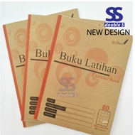 Buku Latihan/80pages Single Line/Exercise Book/Buku Tulis Garis Satu/Buku Tulis 4 Lines UNIPAPER/80P