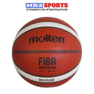 Molten B7G4550 Size 7 Leather Basketball Ball BG4550