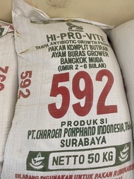 Pakan Ayam Hobi Pokphand 592 50kg (KHUSUS GOJEK/GRAB)