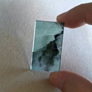 冰種翡翠裸石A | 烏雞無事牌金工鑲嵌用原石 | 天然瓜地馬拉翡翠