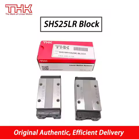 100% Original THK SHS25LR Linear Guide Slider SHS25LR SHS25LR1UU SHS25LR1SS SHS25 SHS25LRSS SHS25LRU