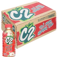TRÀ XANH C2 VỊ TÁO THÙNG 335ml-C2 GREEN TEA APPLE FLAVOR 335ml
