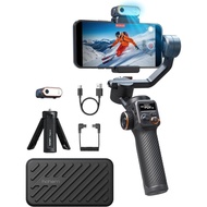 Hohem iSteady M6 Kit Smartphone Gimbal Stabilizer, Magnetic AI Tracking Sensor Fill Light, OLED Disp