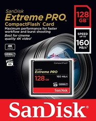 SanDisk Extreme Pro Compact Flash CF Card 128GB SDCFXPS-128G-X46