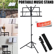 Tripod Stand Partitur Sheet Musik Tinggi 1.4 Meter Portable Tripot Standbook Sten Stan Music Book Le