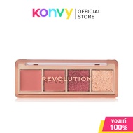 Makeup Revolution The Icon Edit 0.7g # เมคอัพ รีโวลูชั่น พาเลทอายแชโดว์มินิ 4 เฉดสี #True Bronze