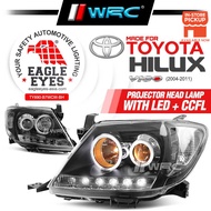 Eagle Eyes Toyota Hilux Vigo 2004 - 2011 Projector Headlamp With Led + CCFL