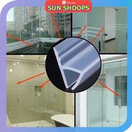Sun SHOOPS - WUBAI Silicone Door Seal Strip Door Seal Leakproof Model h - WU2H