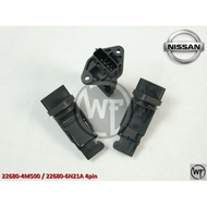 Nissan Sentra N16 , X-Trail T30 , Cefiro Air Flow Mass Sensor NEW 22680-6N21A / 22680-4M500 4pin