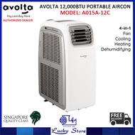 Avolta A015A-12C 4-in-1 12000 BTU Portable Aircon FREE DELIVERY