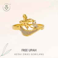 [Kedai Emas Gemilang] 2001524 Gold Ring (15) (1.92G) [916 Gold]