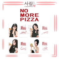 4pcs Aespa《NO MORE PIZZA》Card Set Collection Kpop Winter Karina Giselle Ningning Photocard Kad Foto